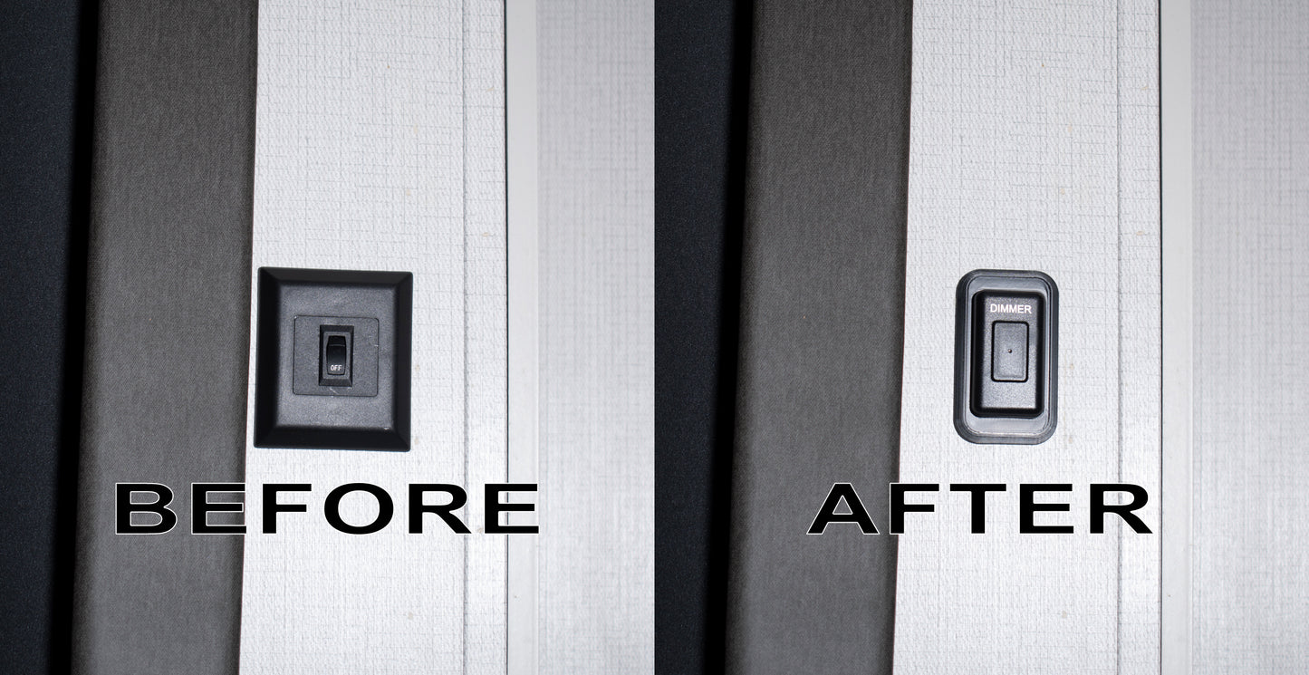 Escutcheon Plate for RecPro RV Dimmer Switch