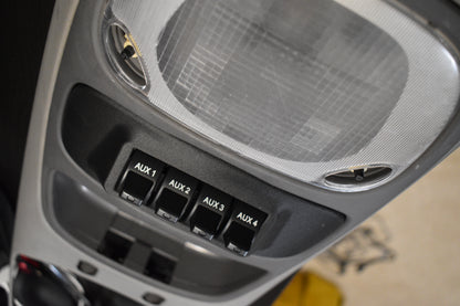 Upfitter Switch Housing Adapter for Ford Excursion (Garage Door Opener Location)